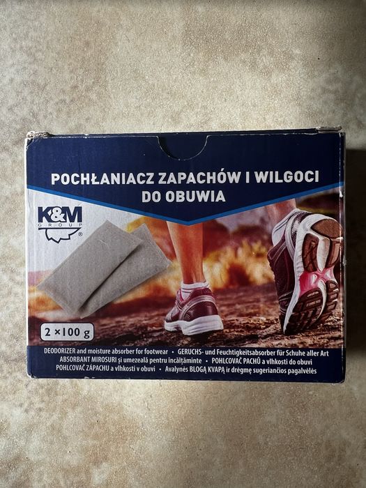 Osuszacz Pochłaniacz zapachów i wilgoci do obuwia sportowego zimowego