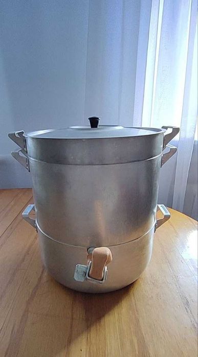 Соковарка-пароварка на 6 л. Алюмінієва