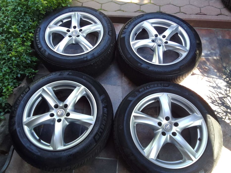 Koła zimowe 5x112 18 Vw,Seat,Skoda,Audi,BmwX1,X3,X4 225/60/18!Michelin