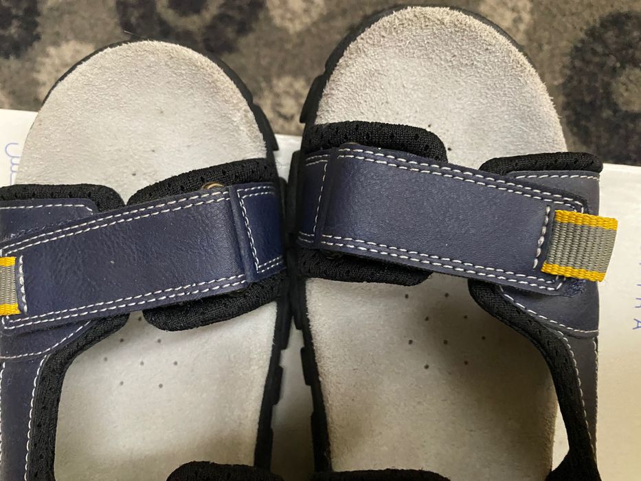 Босоножки Geox, натуральная кожа, р.38, на мальчика