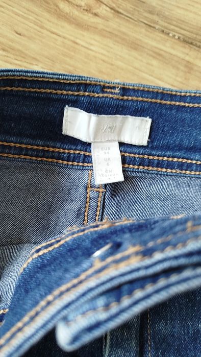 Spodnie jeansowe culotte H&M