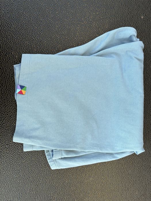 MyBasic krótkie legginsy, kolarki damskie. Kolor niebieski. Rozmiar M