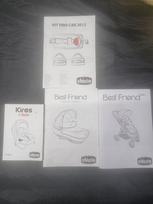 Carrinho de bebé,  trio da chicco