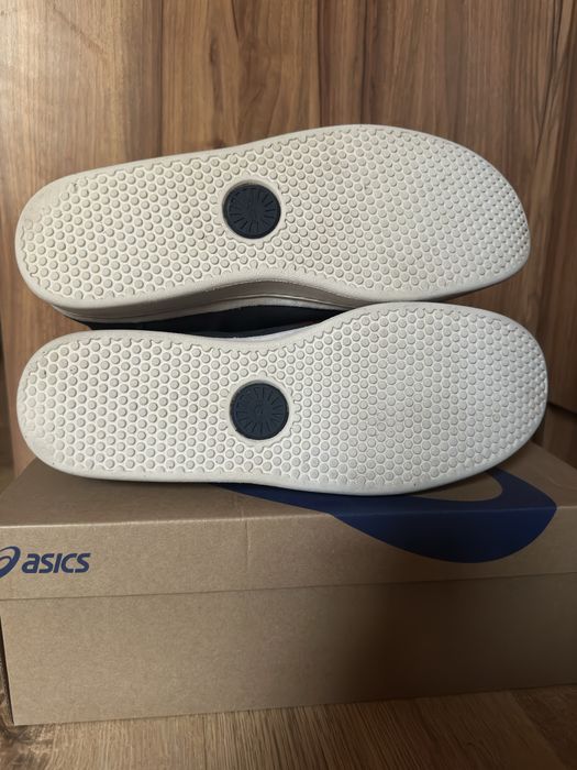 UGG skórzane sneakersy męskie – granatowe, EU 45