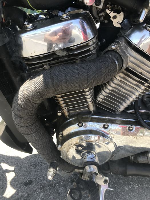 Suzuki intruder vs 800 motor avariado mas nao colado