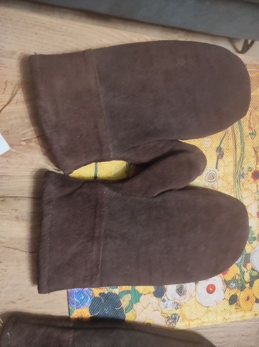 Rękawice z jednym palcem kożuch nowe