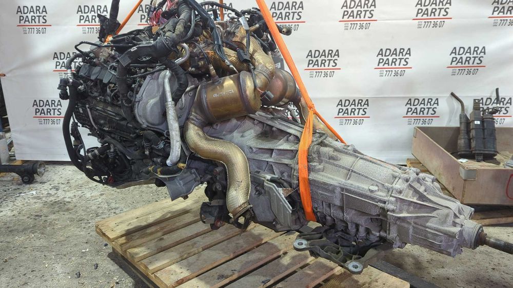 Двигун(мотор) 4,0L CEUC в зборі з АКПП 7- ступ PXK знято з Audi S7 4G8