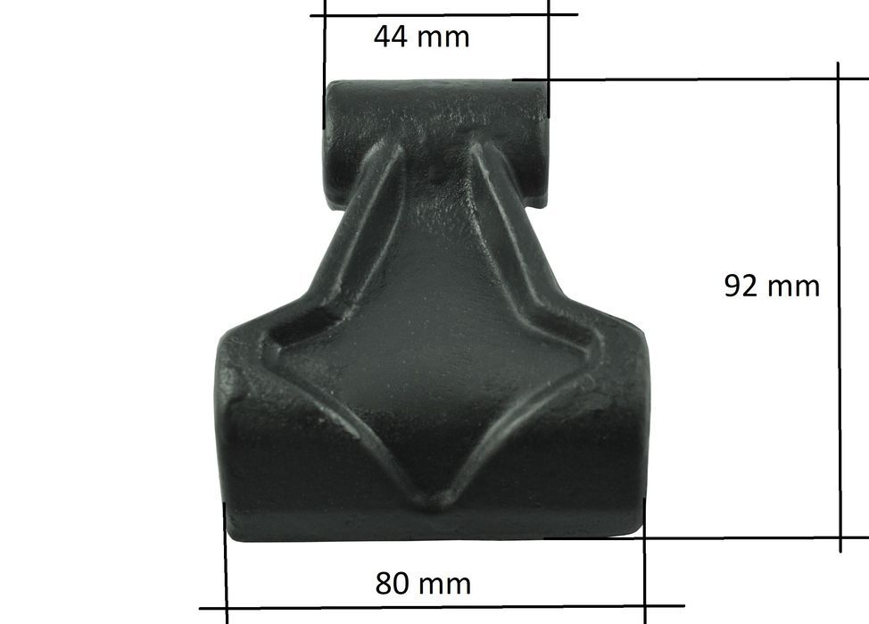 Nóż bijak do kosiarki bijakowej EFG 12mm 440g (410g)