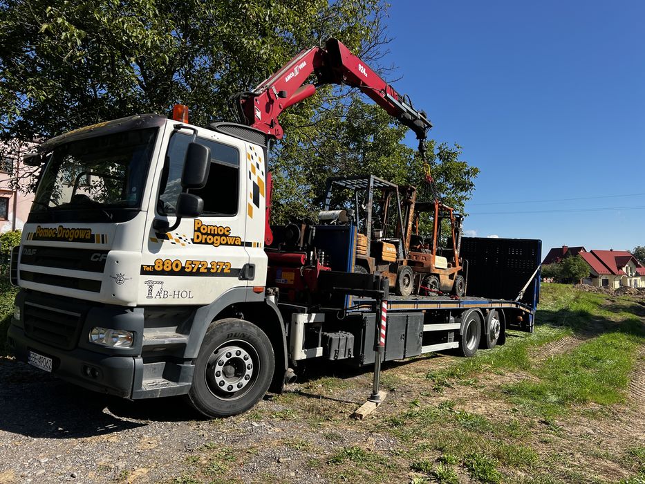 Uslugi HDS  Laweta transport maszyn