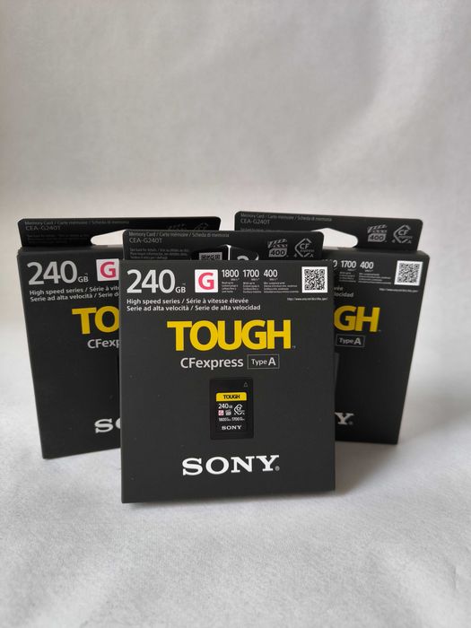 Карта пам'яті Sony 240 GB CFexpress Type A Tough (CEAG240T.CE7) ,НОВА