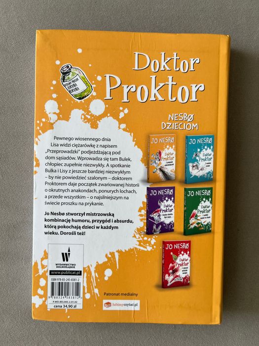 Jo Nesbo Doktor Proktor i proszek pierdzioszek