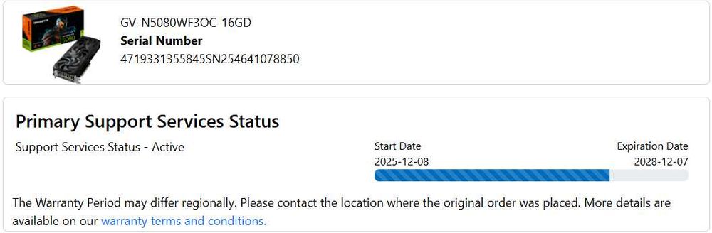 NOWA karta graficzna RTX 5080 16GB Gigabyte Windforce OC