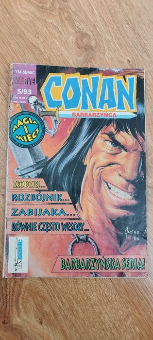 Komiks Conan Barbarzyńca 5/93