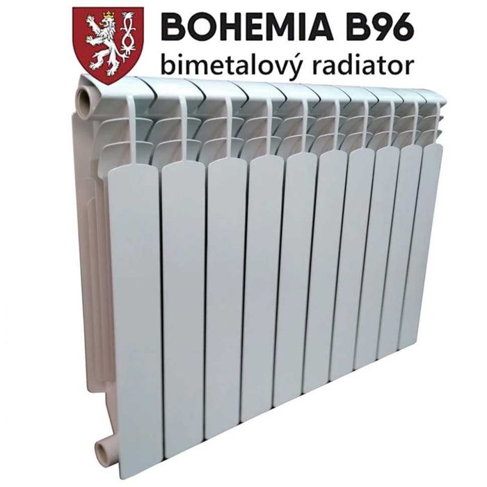 Алюминиевый радиатор Bohemia H96 500/96 (Чехия)