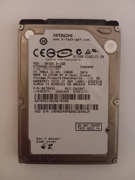 Discos rigidos são todos diferentes