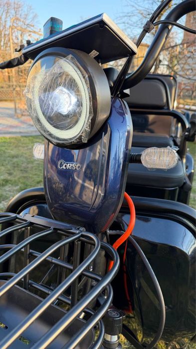 електротрицикл corso sig10 триколісний скутер