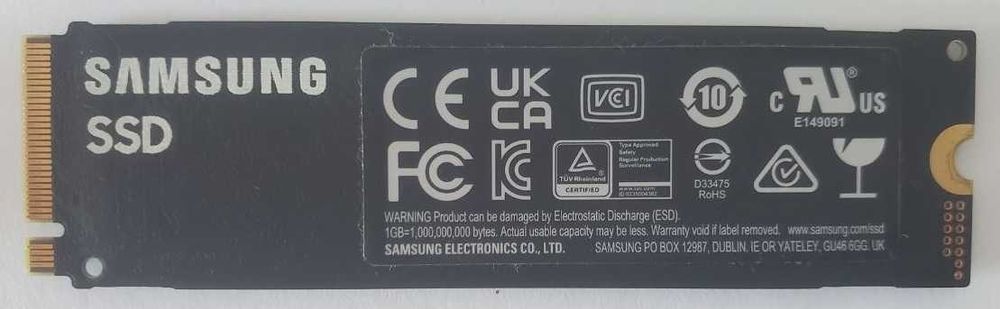 Samsung 980 500GB M.2