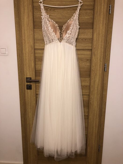 Suknia ślubna 34/XS Elizabeth Passion Magic of Love 4037 ecru boho