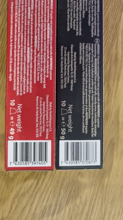 капсули nespresso 2 упаковки