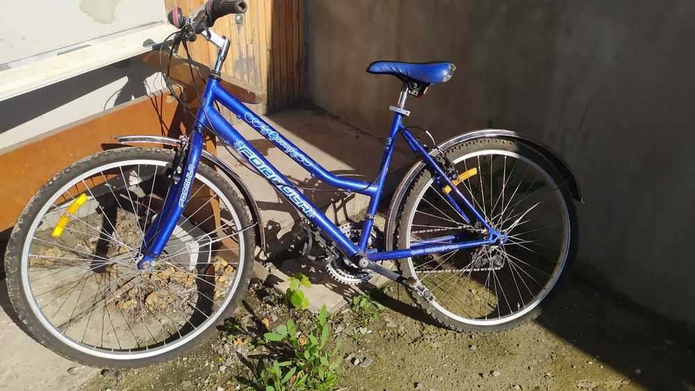 Велосипед на полном ходу