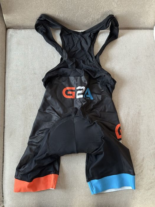 Zestaw kolarski G2A koszulka M + bibsy L