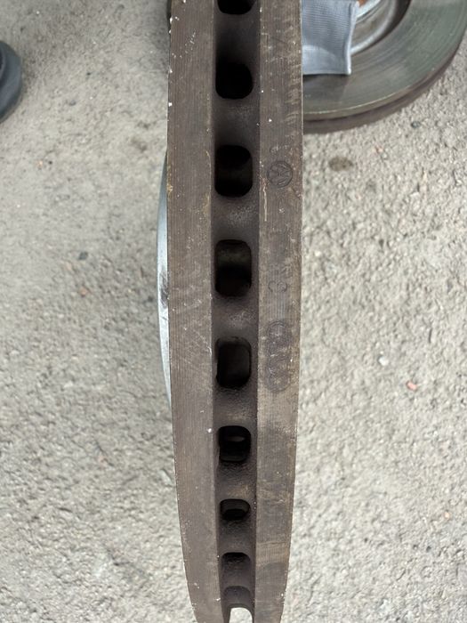 Диски тормозні передні Audi A6 C7