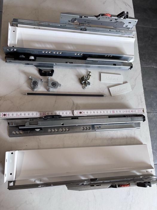 BLUM TIP-ON BLUMOTION TANDEMBOX – prowadnice 400 mm + synchronizacja