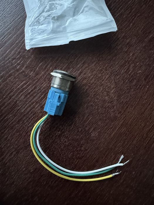przełączniki przycisk, 1. PCS 1. 6mm Metalowy przełącznik przycisku