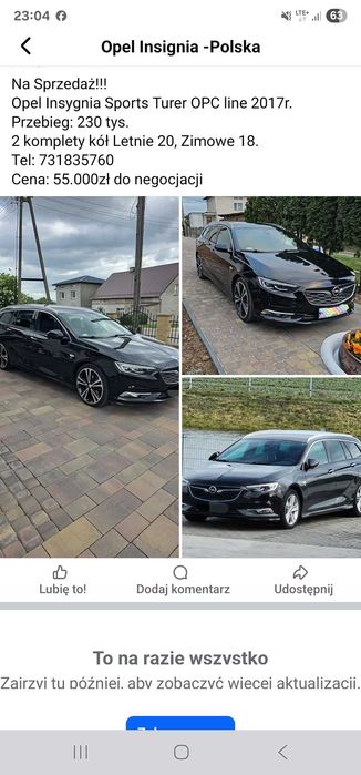 Opel insygnia OPC