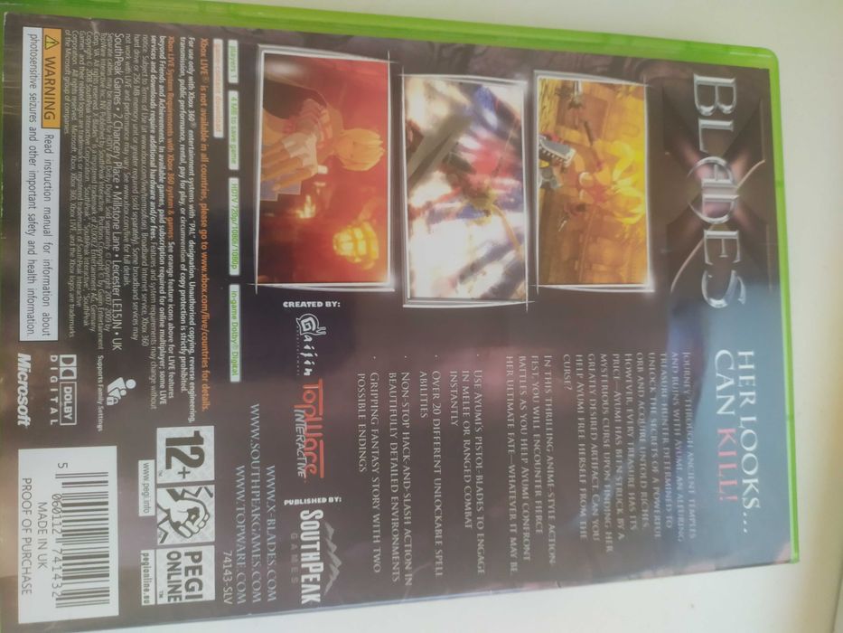 X Blades Xbox 360
