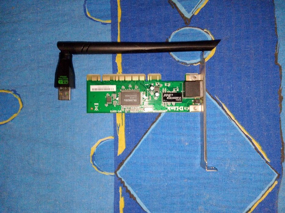 Продам сетевая карта и  USB Wi-Fi
