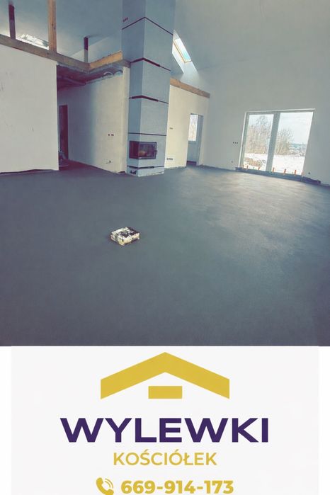Wylewki maszynowe, docieplenia stropów
