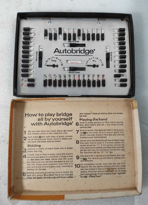 Jogo Autobridge com acessórios extra