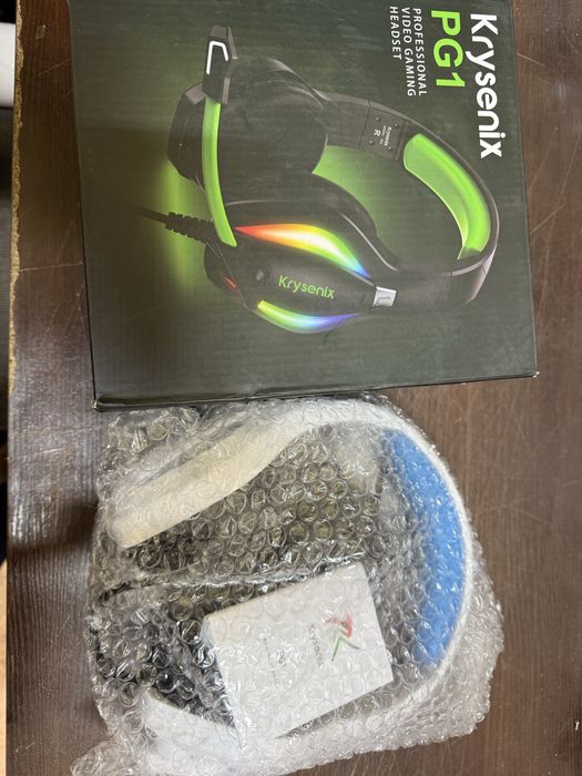 PG1 Zestaw słuchawkowy gamingowy do PS4, PS5, PC, Xbox One, Switch,