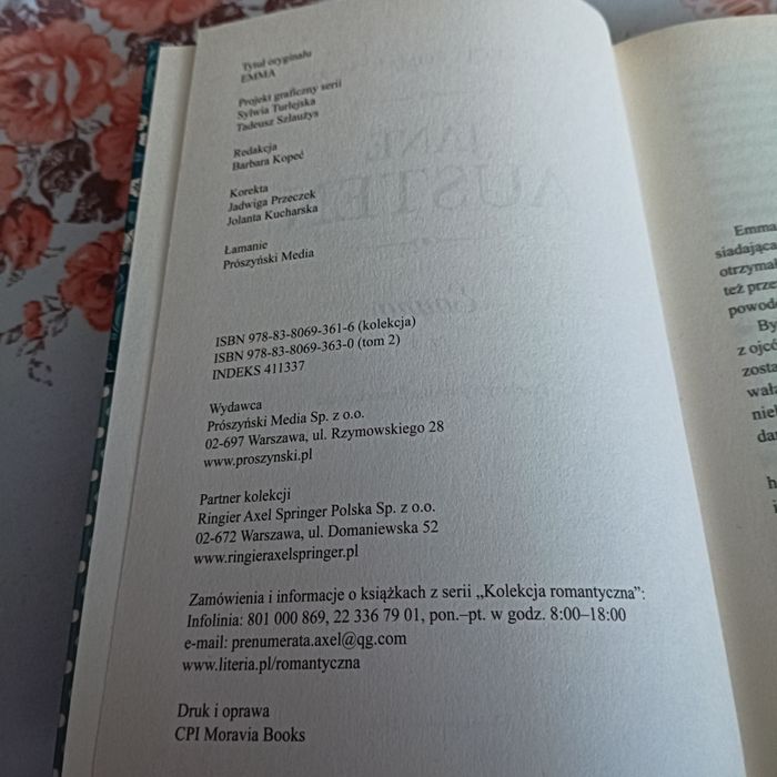 51* ,,Emma" część 1 i  2  Jane Austen