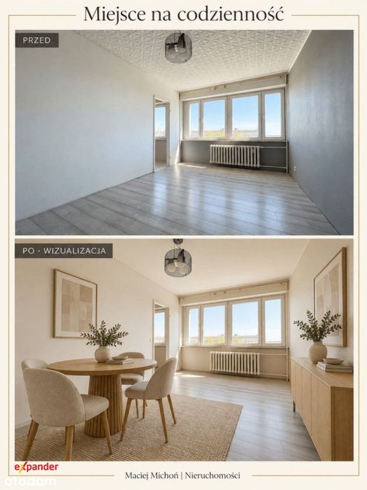 Mieszkanie do remontu | 2 Pokoje – 42,9 m² | ul. Serbinowska
