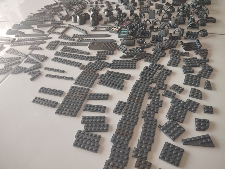 LEGO peças original cor cinza escuro