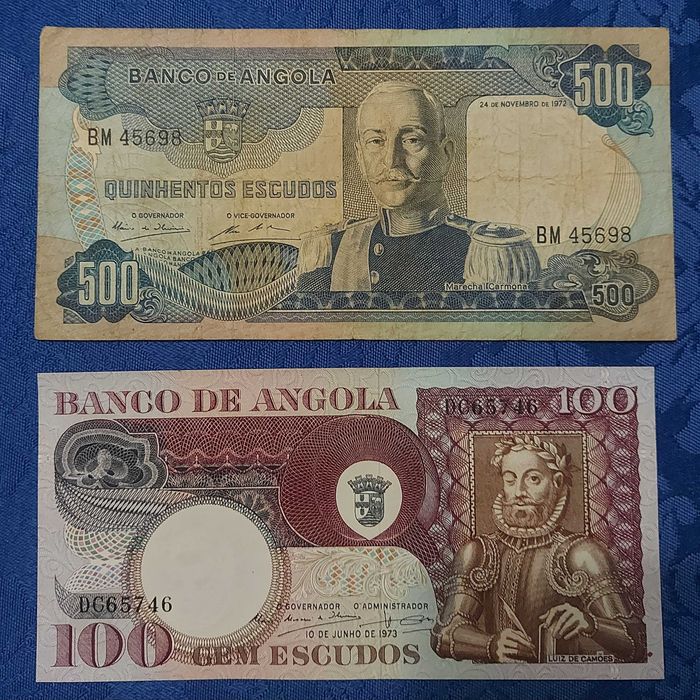 Notas  de  angola