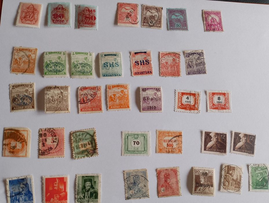 Znaczki pocztowe Magyar Posta