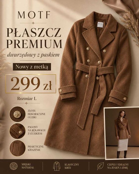 Płaszcz Premium MOTF