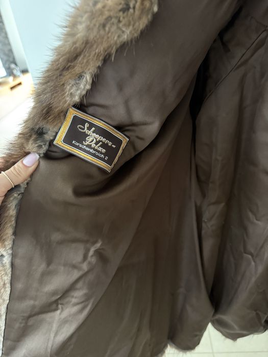 Futro naturalne brazowe