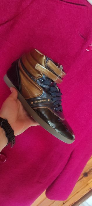 Oryginalne Sneakersy Sergio Rossi Laquer rozm. 40