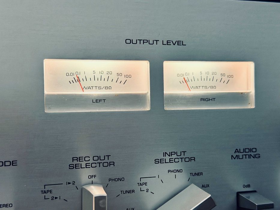 ‼️ Легендарный усилитель Yamaha CA-610 — винтажный Hi-Fi, стрелки