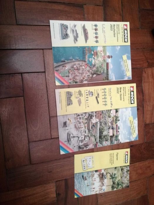 Catálogos de fabricantes de modelismo ferroviário