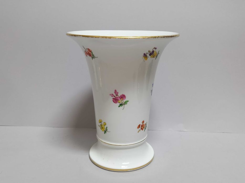 Wazon - krater, ręcznie malowany, MIŚNIA, MEISSEN