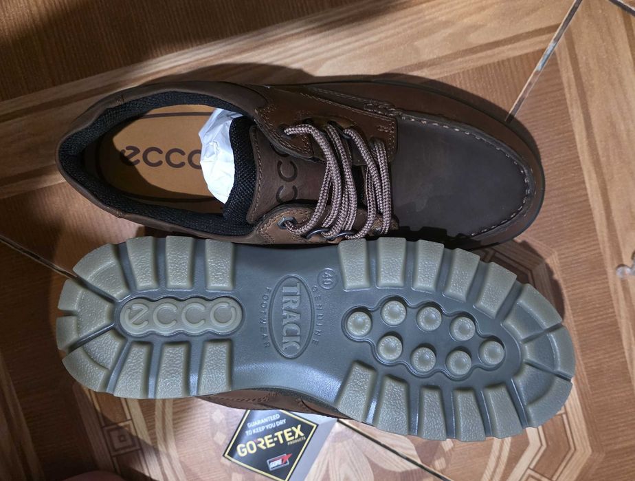 Полуботинки ECCO Track 25 Gore-tex brown  Оригинал  39 40 41 42 44