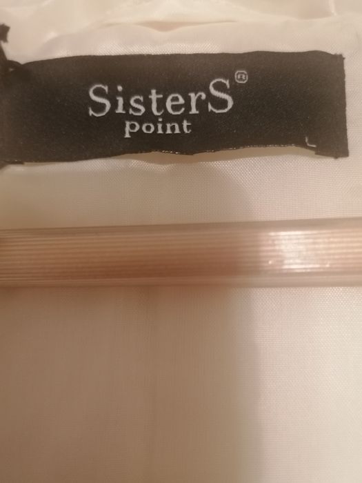 Kamizelka ślubna z musznikiem, ecru, rozm. 48