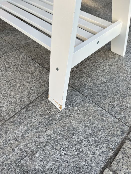 Biurko IKEA Linnmon czarne regulowane , blat 150x75cm