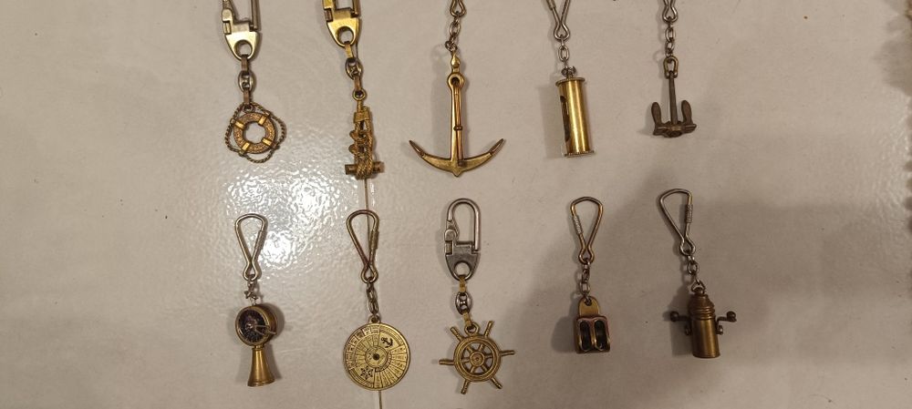 13 Porta chaves de Arte de Marinheiro