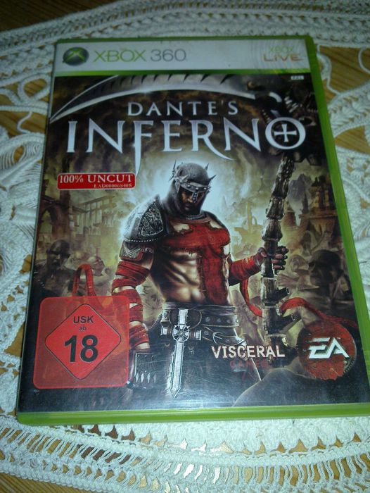 Dantes Inferno 100% Uncut Edition USK ANG+GER XBOX 360